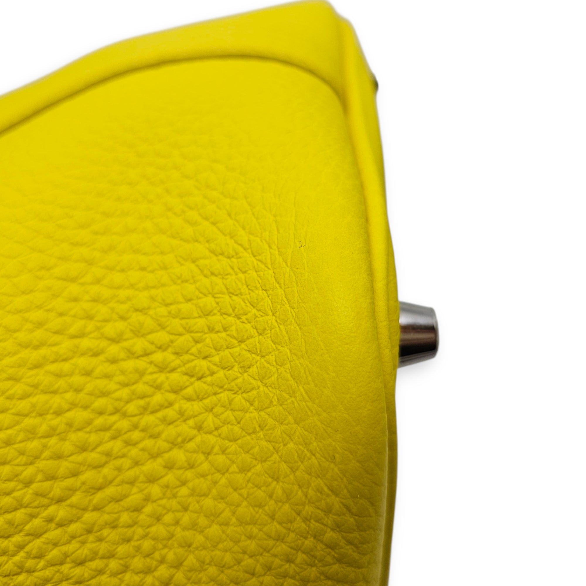 Picotin Touch 18 Lime/Mimosa in Matte Alligator/Clemence Palladium hardware CL2603-19981 5