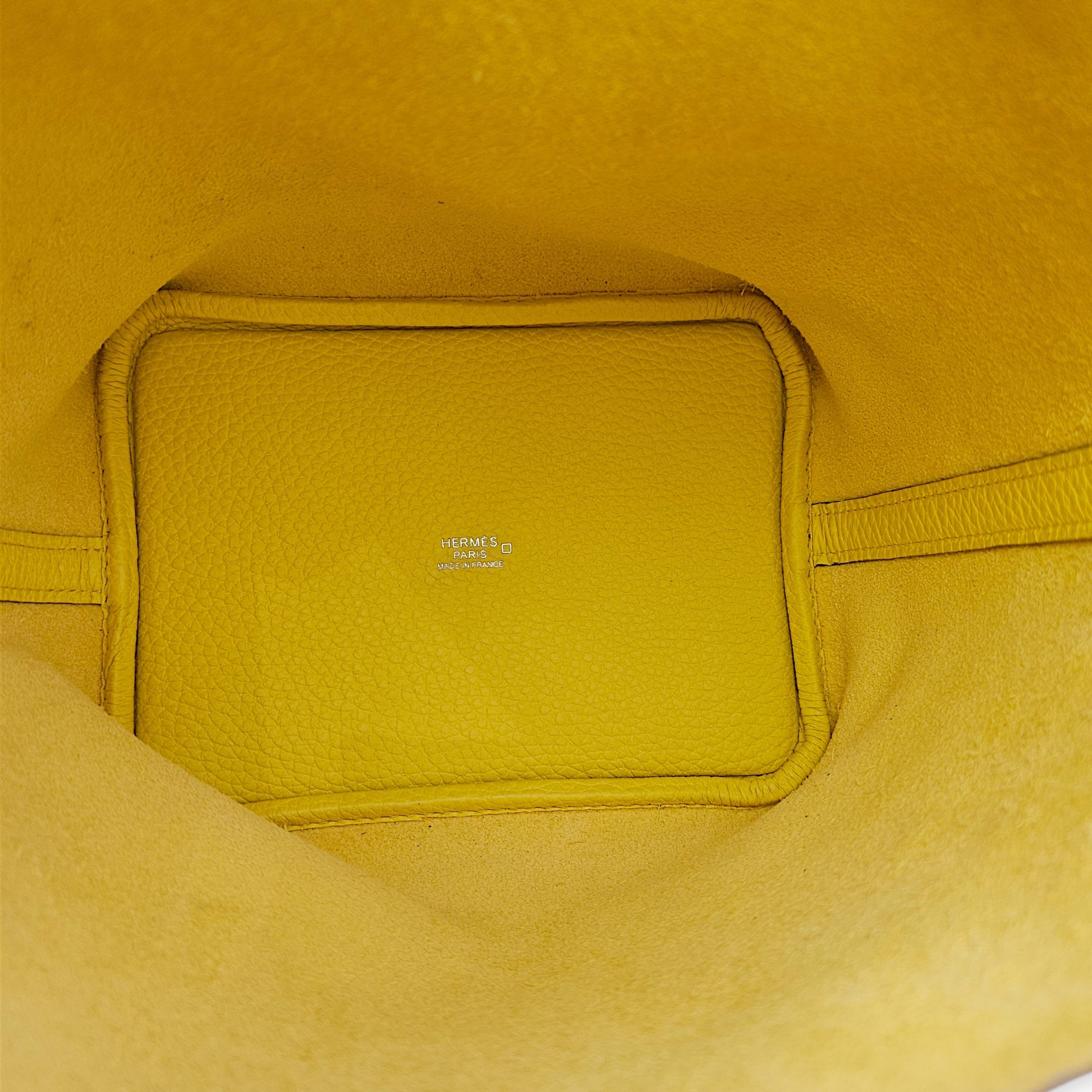 Picotin Touch 18 Lime/Mimosa in Matte Alligator/Clemence Palladium hardware CL2603-19981 6