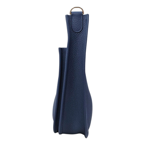 Evelyne III PM Blue Tie in Clemence Palladium hardware CL2603-19982 4