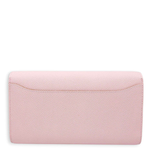 Constance To Go Mauve Pale Wallet in Epsom Palladium hardware