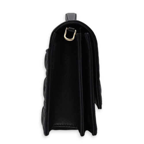 Top Handle Bag Mini Black in Lambskin Gold hardware CL2603-20005 16