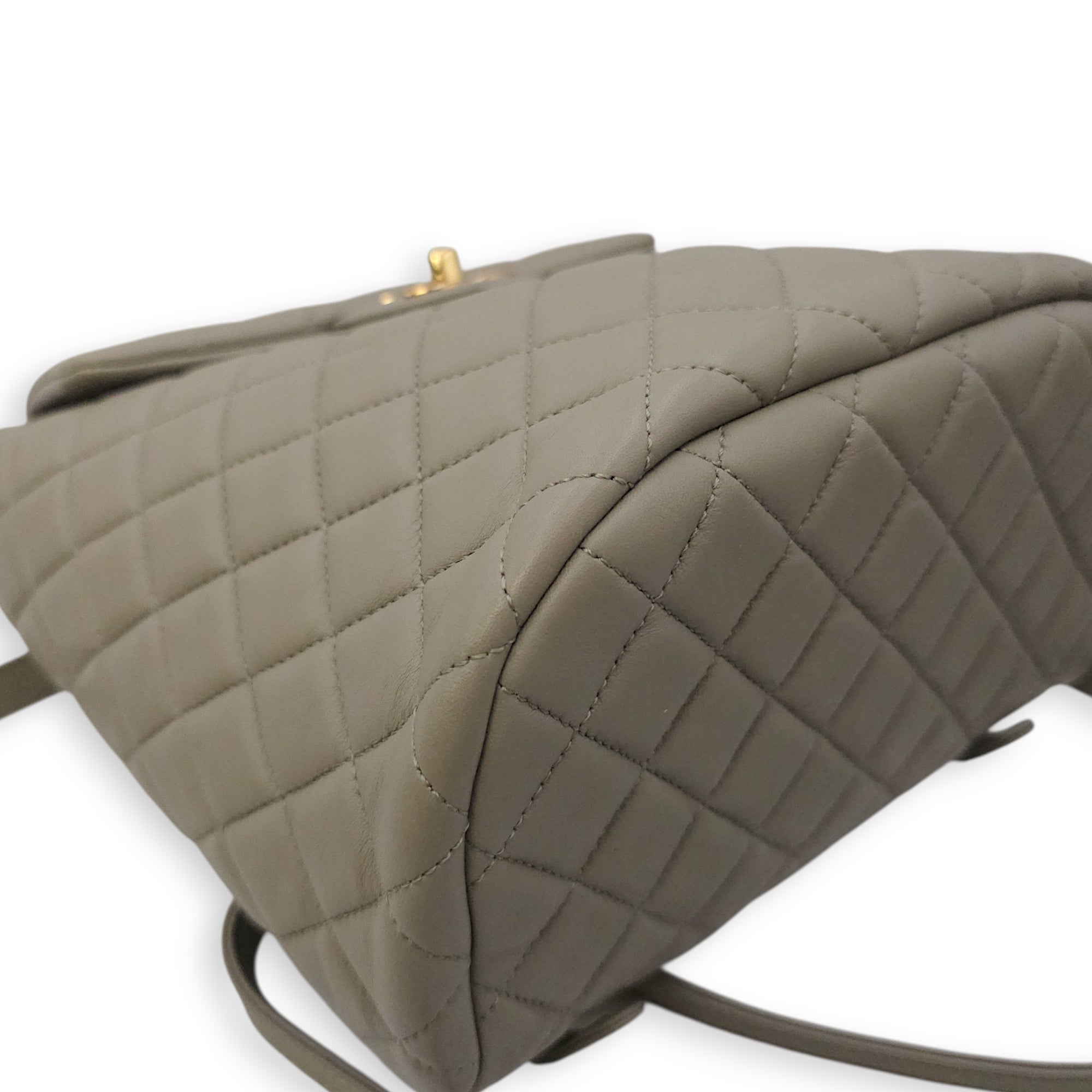 Urban Spirit Grey Backpack in Lambskin Gold hardware CL2603-20012 11