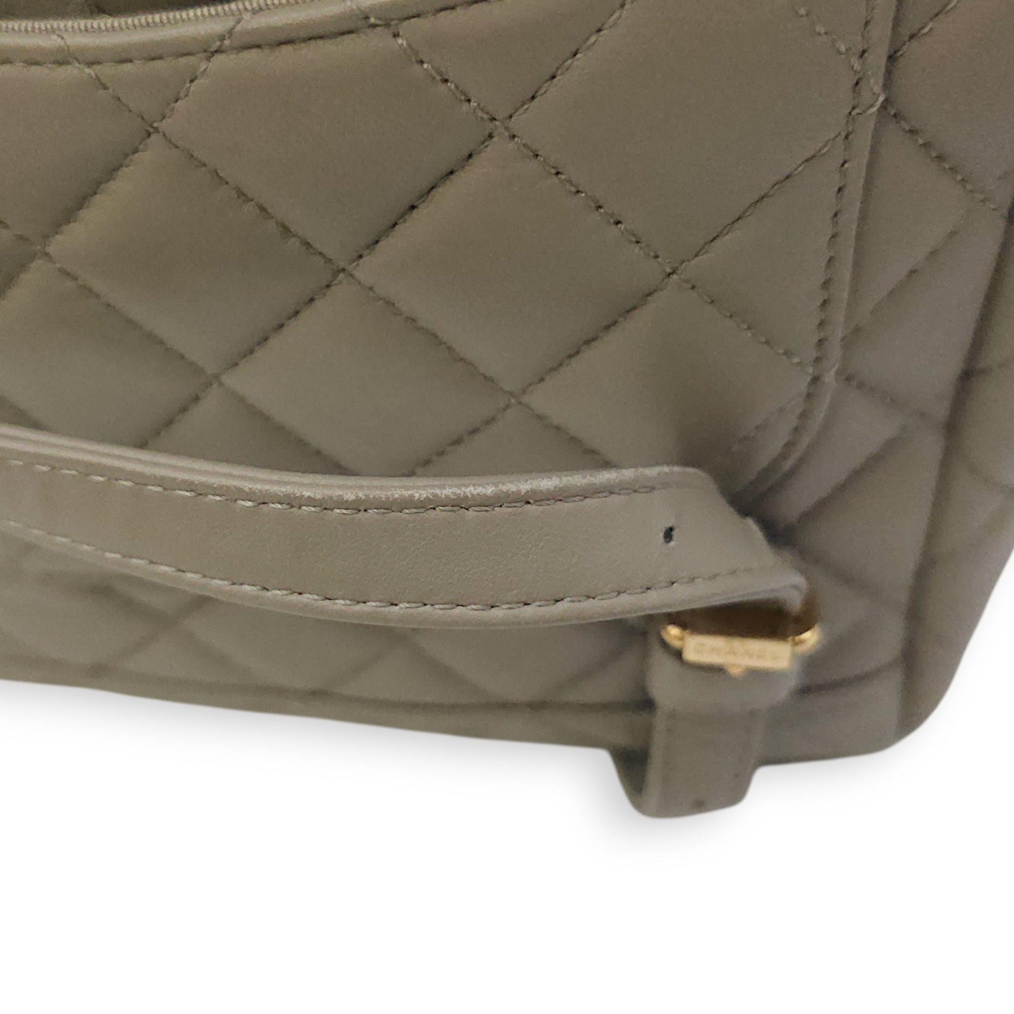 Urban Spirit Grey Backpack in Lambskin Gold hardware CL2603-20012 16