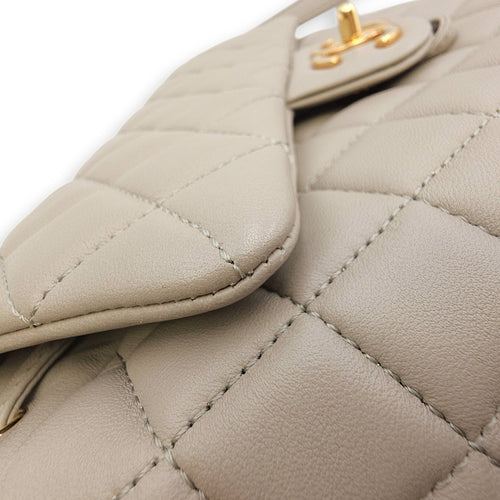 Urban Spirit Grey Backpack in Lambskin Gold hardware CL2603-20012 18
