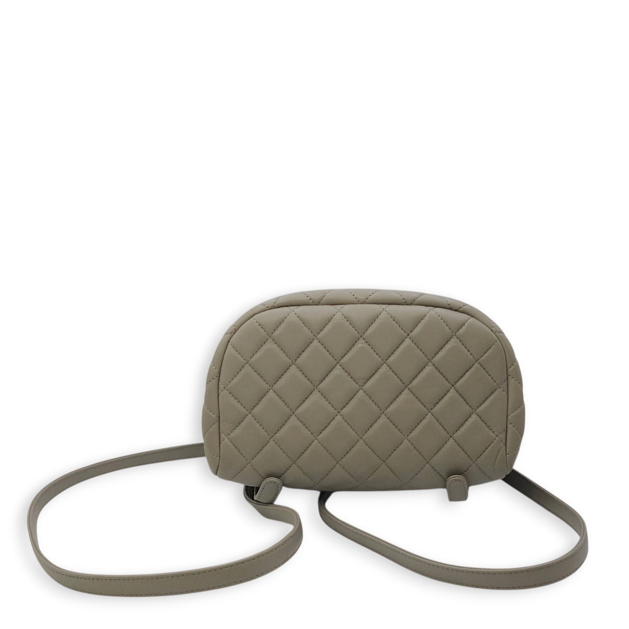 Urban Spirit Grey Backpack in Lambskin Gold hardware CL2603-20012 6