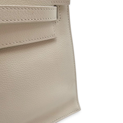 Kelly Danse Blanc in Evercolor Gold hardware
