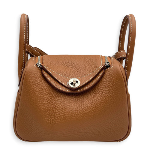 Lindy II Mini Gold in Clemence Palladium hardware CL2603-20072 1