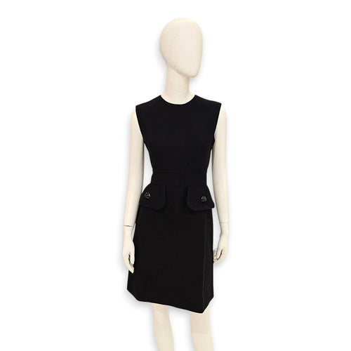Sleeveless Dress 34 Black Ready-To-Wear CL2603-20093 1