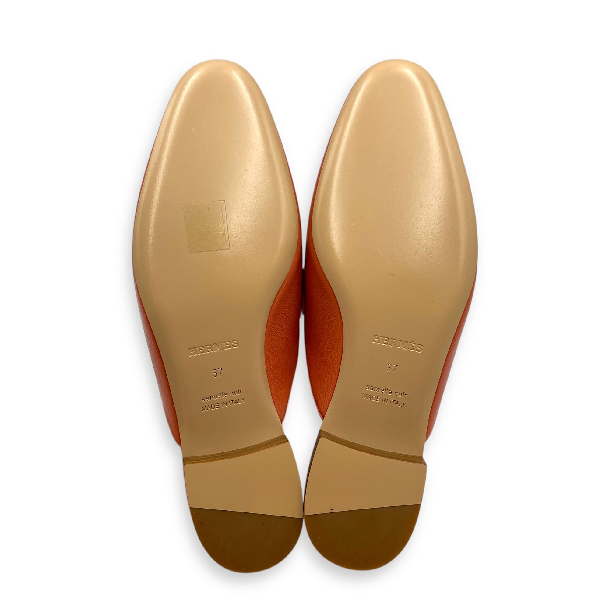Trocadero 37 Pink Mules in Calfskin Palladium hardware CL2603-20097 3