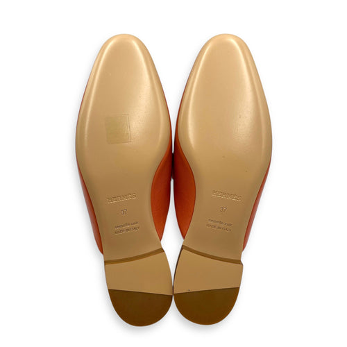 Trocadero 37 Pink Mules in Calfskin Palladium hardware CL2603-20097 3
