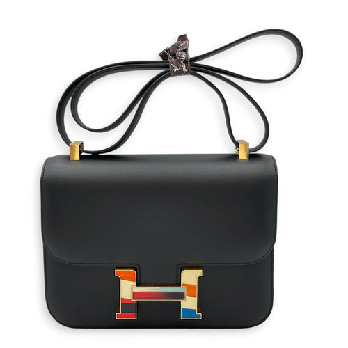 Constance 1 24 Black in Tadelakt Palladium hardware