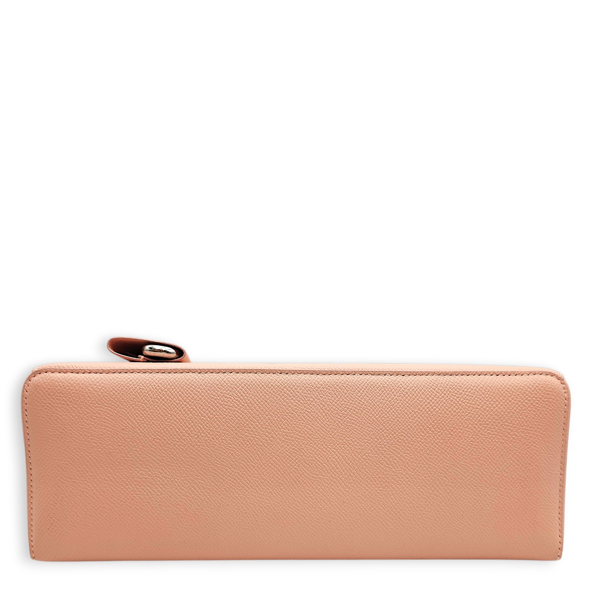 Extra Pocket 27 Pink Shoulder Bag in Calfskin Silver hardware