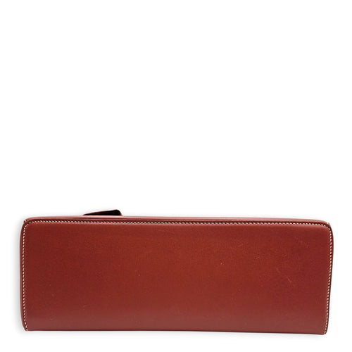 Extra Pocket L27 Brown Shoulder Bag in Calfskin Gold hardware CL2603-20128 5