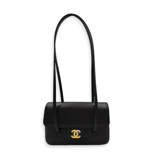 Coco Preppy Mini Black Shoulder Bag in Calfskin Gold hardware CL2603-20132 1