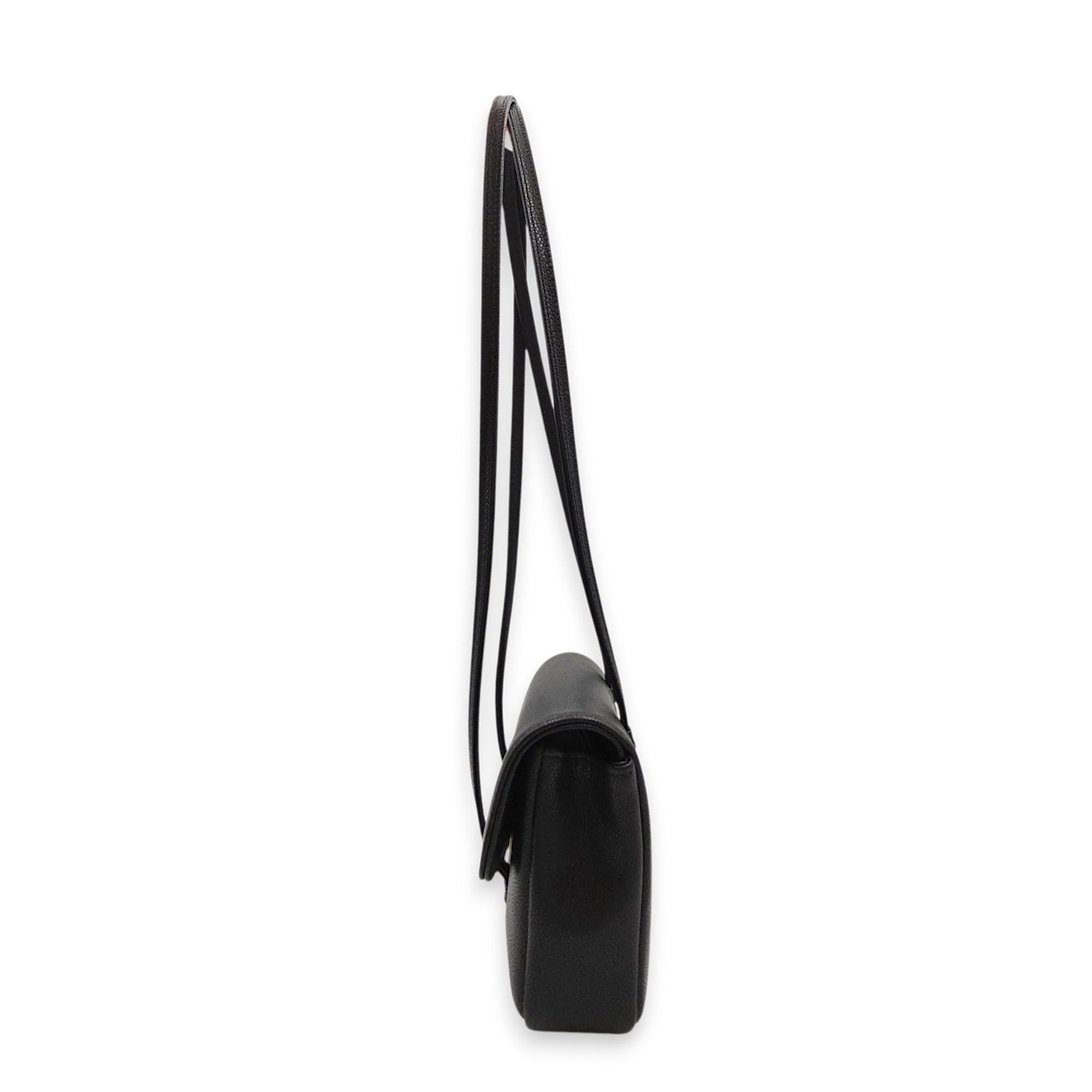 Coco Preppy Mini Black Shoulder Bag in Calfskin Gold hardware CL2603-20132 4