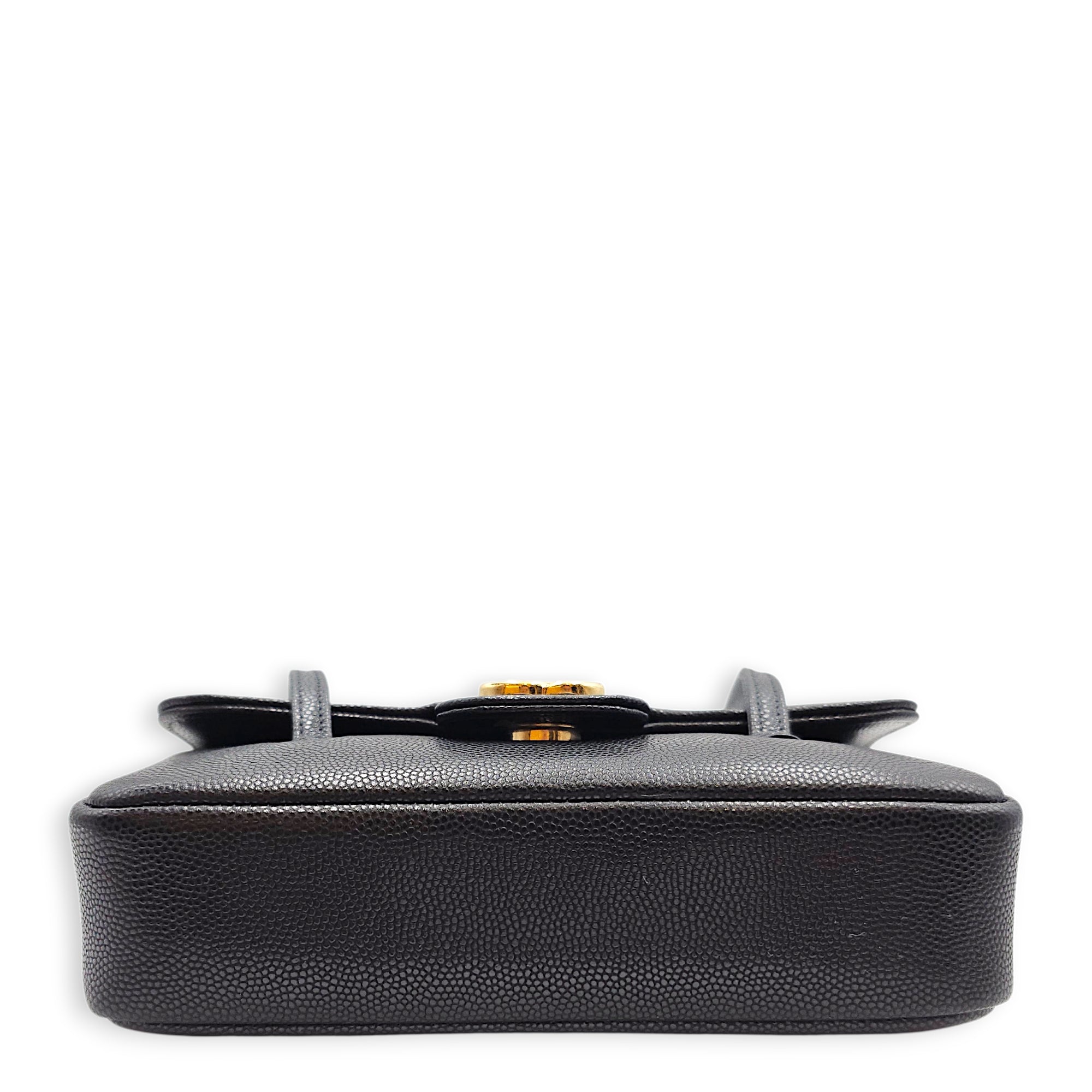 Coco Preppy Mini Black Shoulder Bag in Calfskin Gold hardware CL2603-20132 5