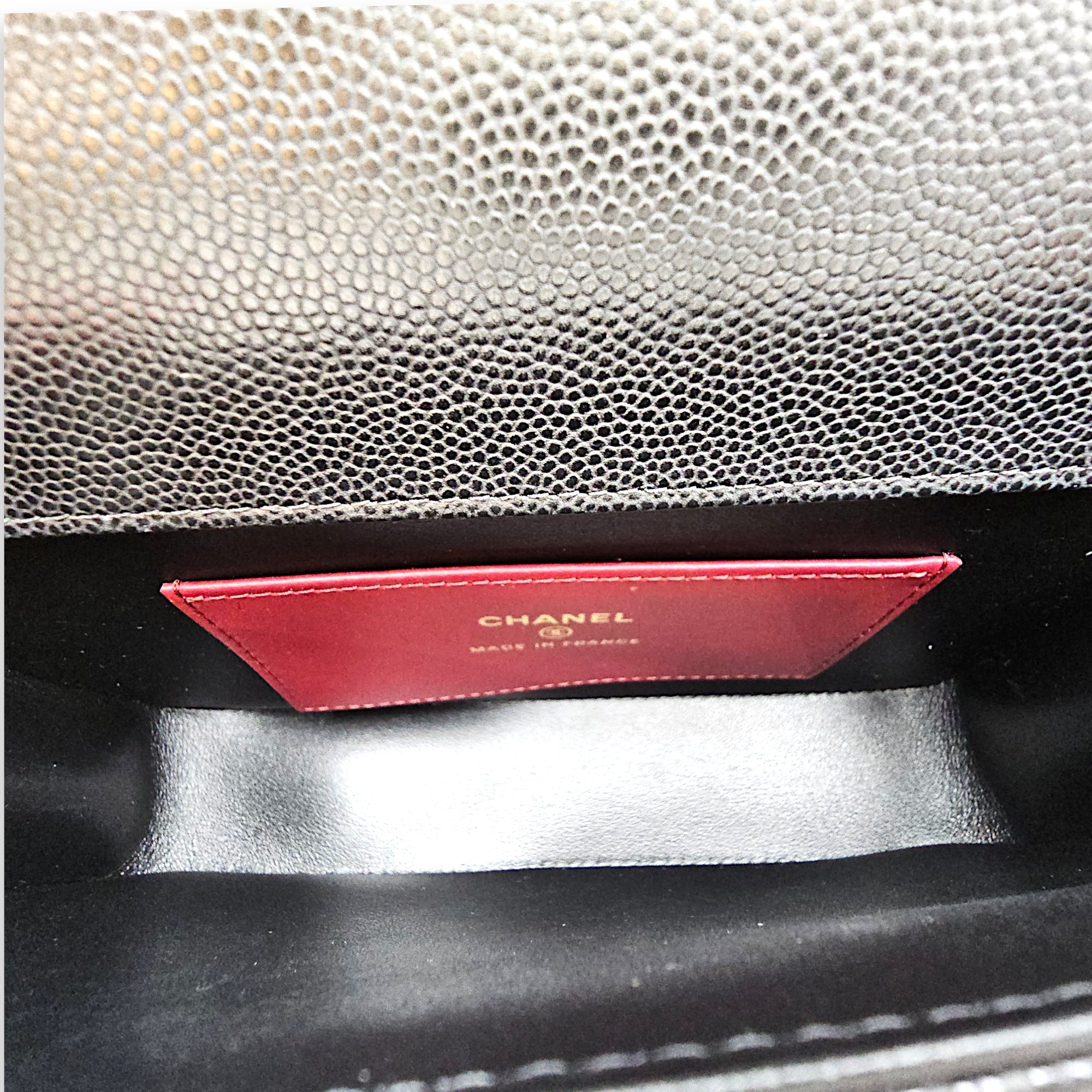 Coco Preppy Mini Black Shoulder Bag in Calfskin Gold hardware CL2603-20132 6
