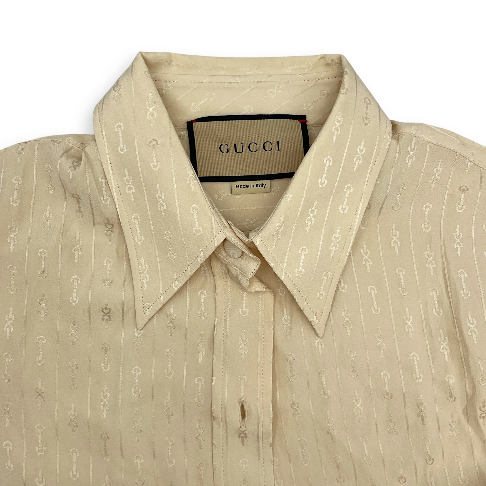 Shirt 36 Beige Ready-To-Wear in Silk CL2603-20140 3