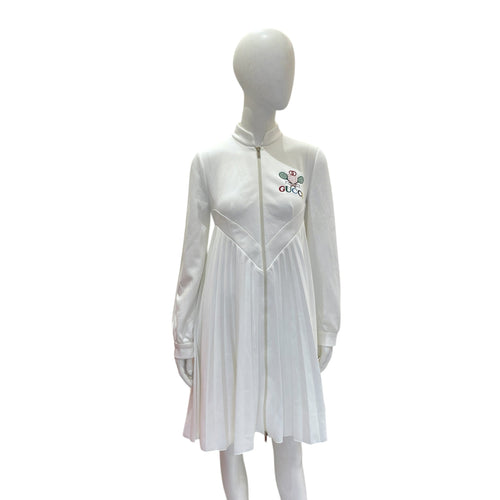 Short Day Dress Size XS White Ready-To-Wear in Polyester/Cotton CL2603-20146 1