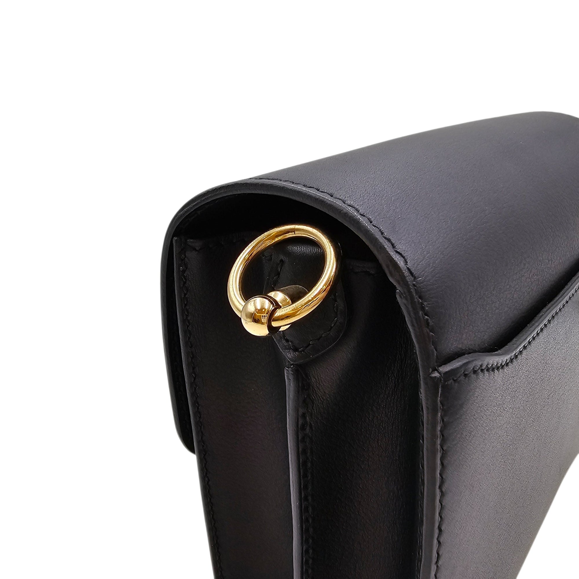 Roulis Mini Black in Evergrain Permabrass hardware CL2603-20157 13