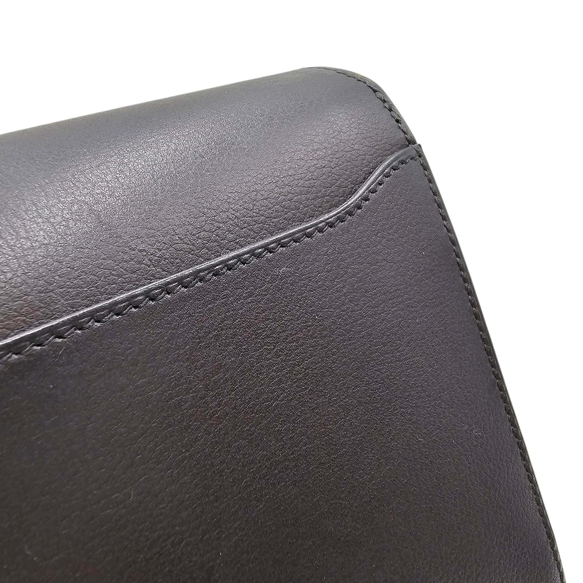 Roulis Mini Black in Evergrain Permabrass hardware CL2603-20157 15