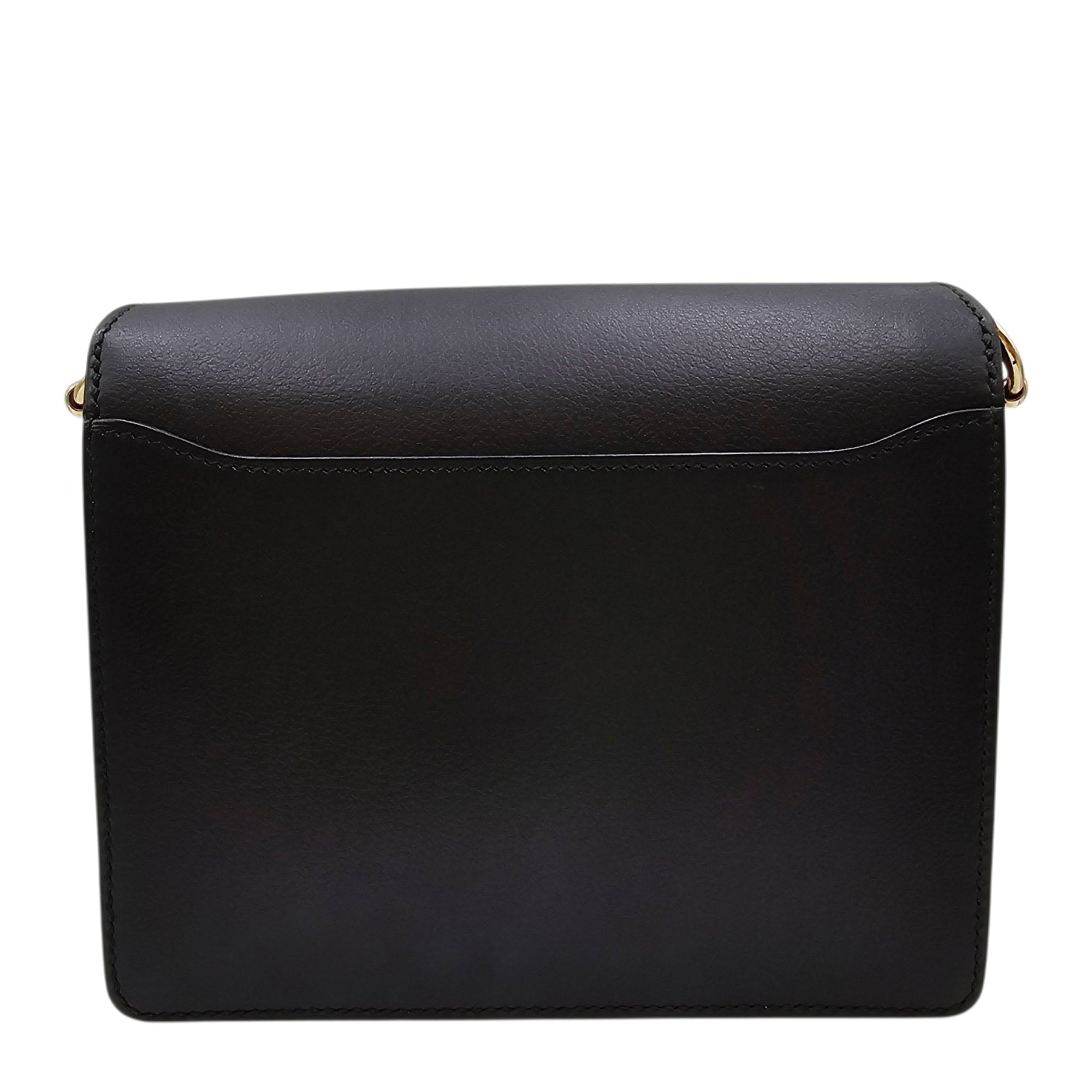 Roulis Mini Black in Evergrain Permabrass hardware CL2603-20157 2