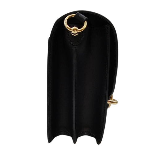 Roulis Mini Black in Evergrain Permabrass hardware CL2603-20157 3