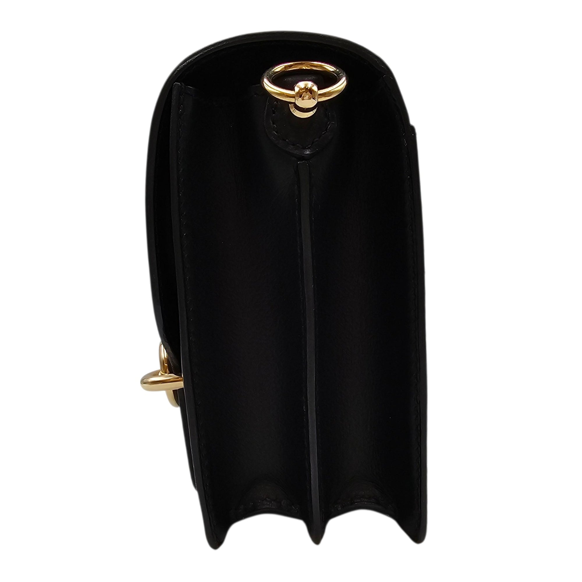 Roulis Mini Black in Evergrain Permabrass hardware CL2603-20157 4