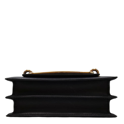 Roulis Mini Black in Evergrain Permabrass hardware CL2603-20157 5