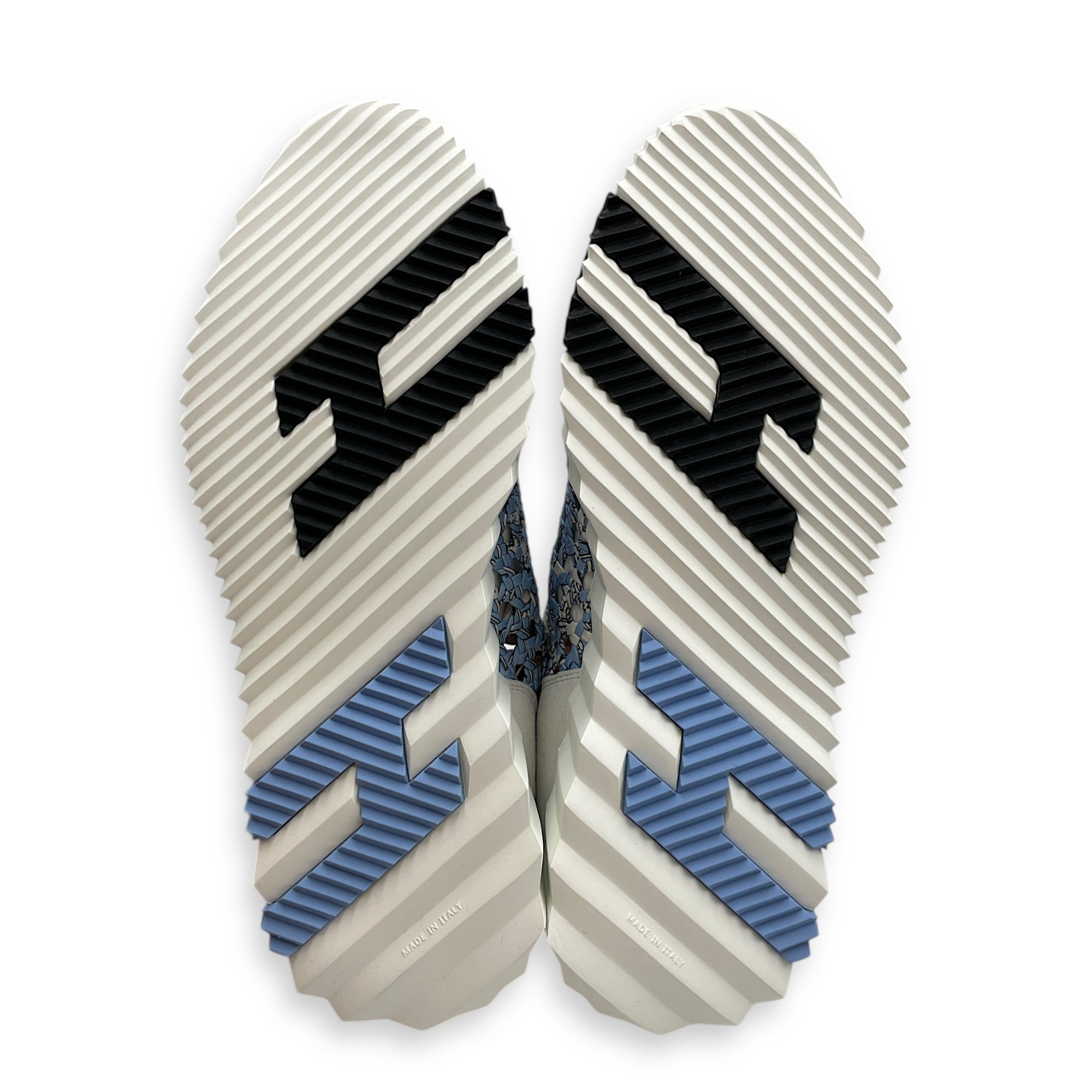 Bouncing 38 Blue Clair Sneakers in Suede Leather