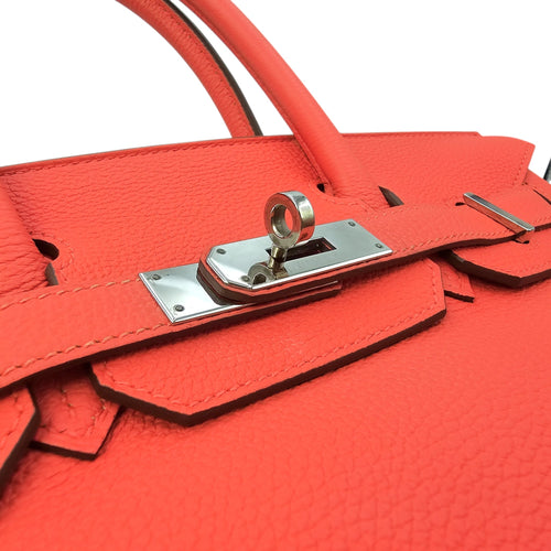 Birkin 30 Capucine in Togo Palladium hardware CL2603-20207 11