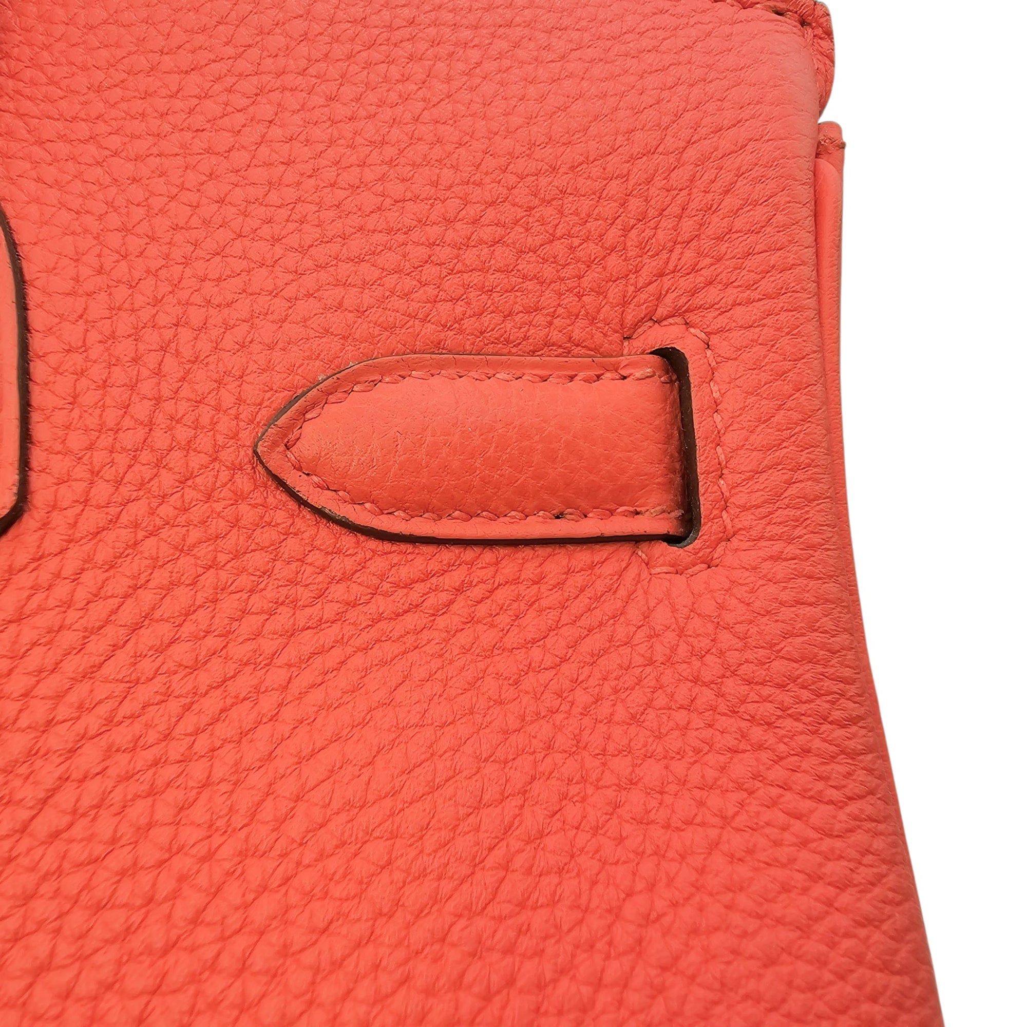 Birkin 30 Capucine in Togo Palladium hardware CL2603-20207 13