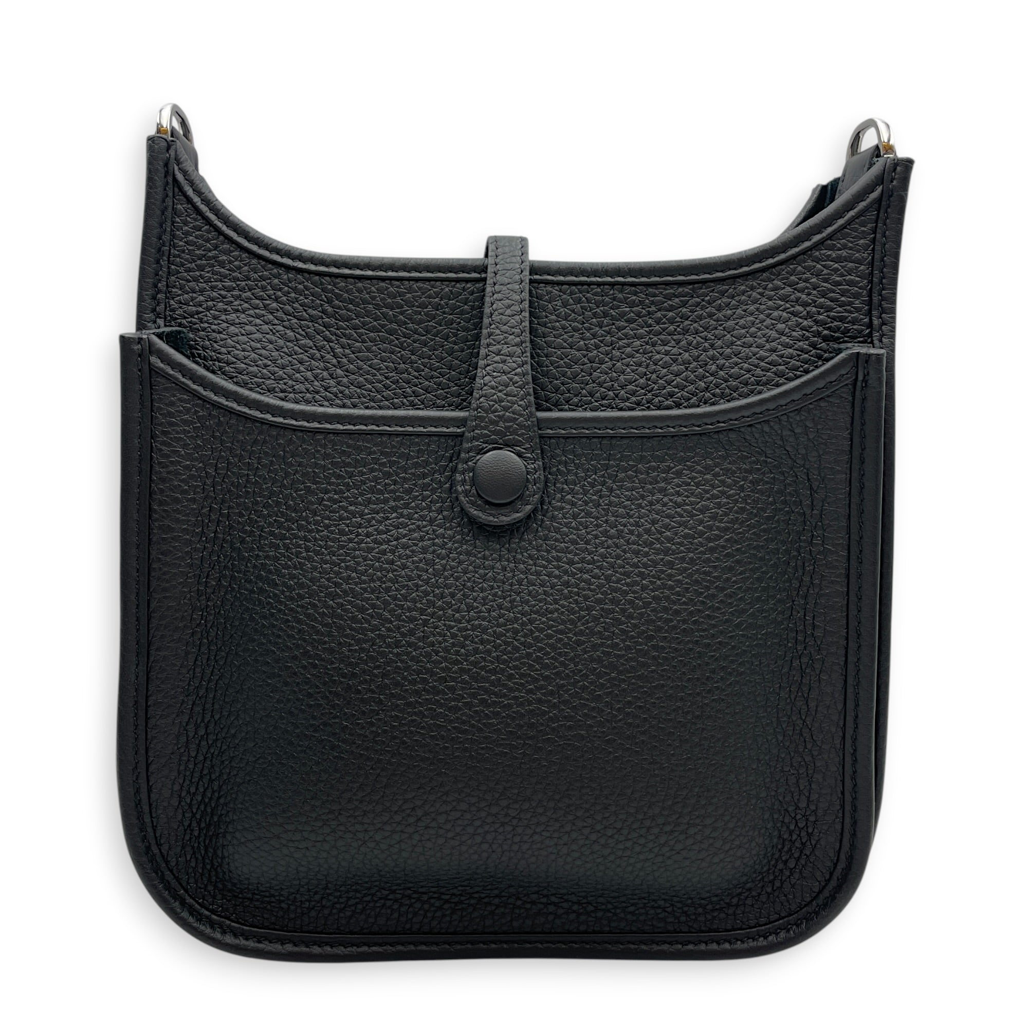 Evelyne 23 Black in Clemence Palladium hardware CL2603-20209 2