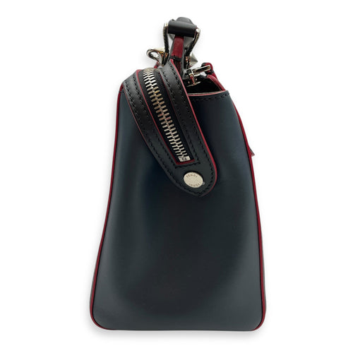 Roma Dotcom Black Shoulder Bag in Calfskin Silver hardware CL2603-20223 3