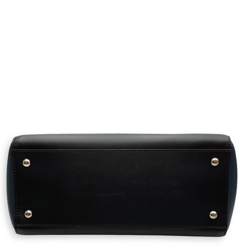 Roma Dotcom Black Shoulder Bag in Calfskin Silver hardware CL2603-20223 5