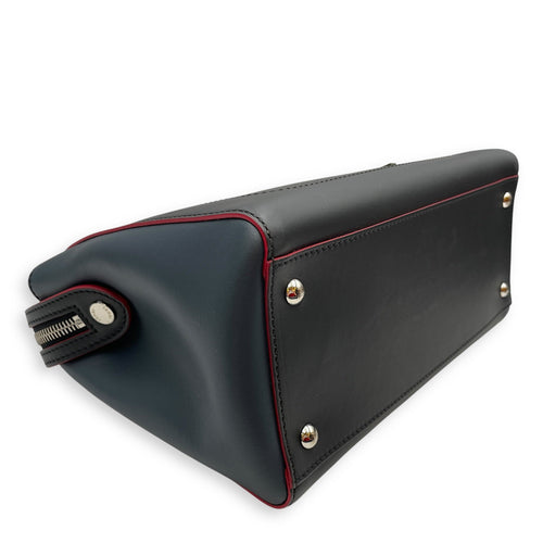 Roma Dotcom Black Shoulder Bag in Calfskin Silver hardware CL2603-20223 8