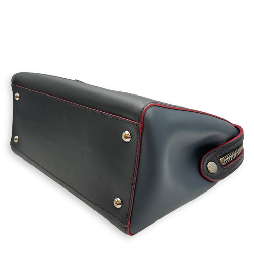 Roma Dotcom Black Shoulder Bag in Calfskin Silver hardware CL2603-20223 9