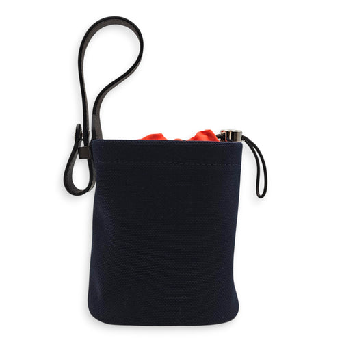 On-the-go dog Pouch Navy in Toile CL2603-20240 2