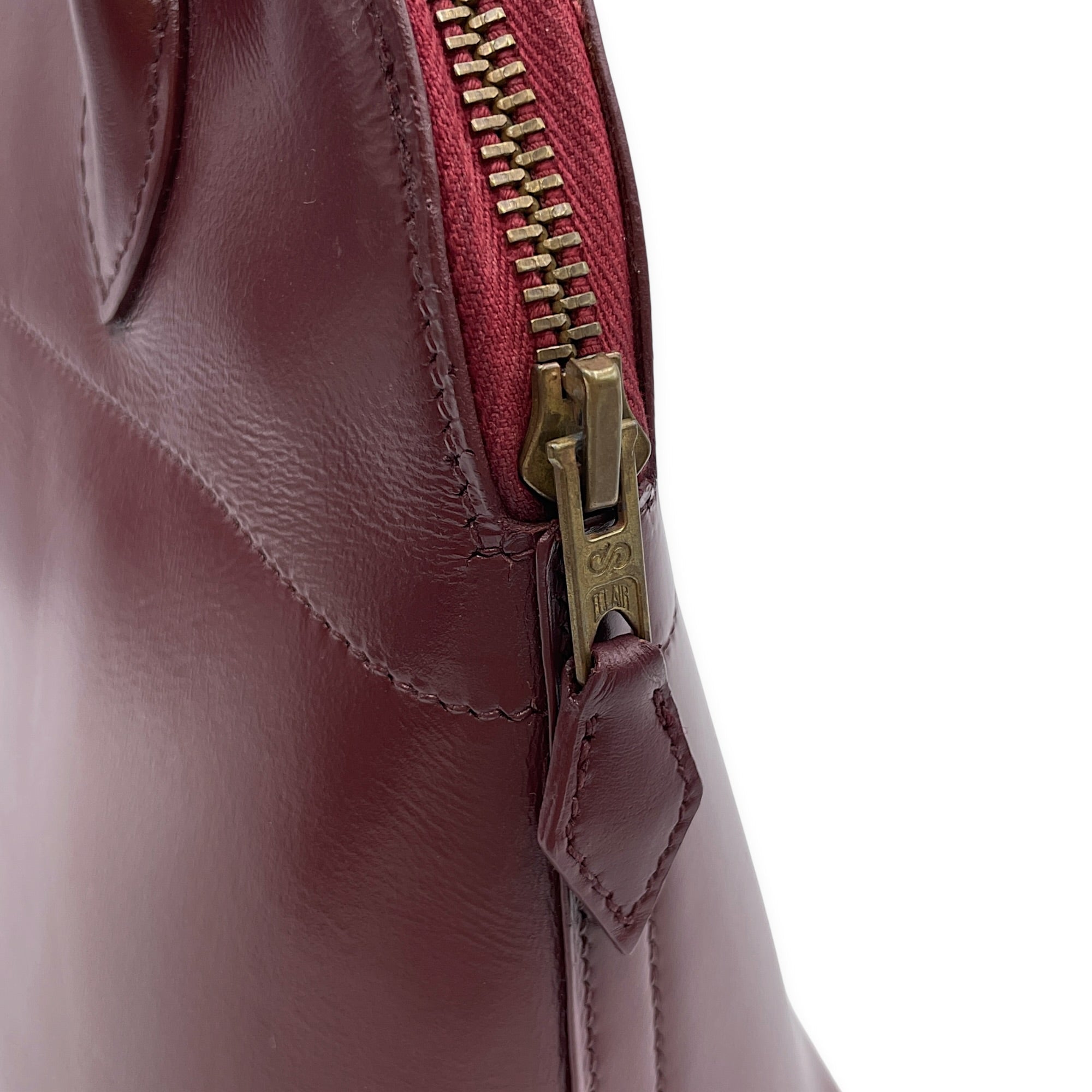 Bolide 27 Rouge H in Box Gold hardware CL2603-20245 10