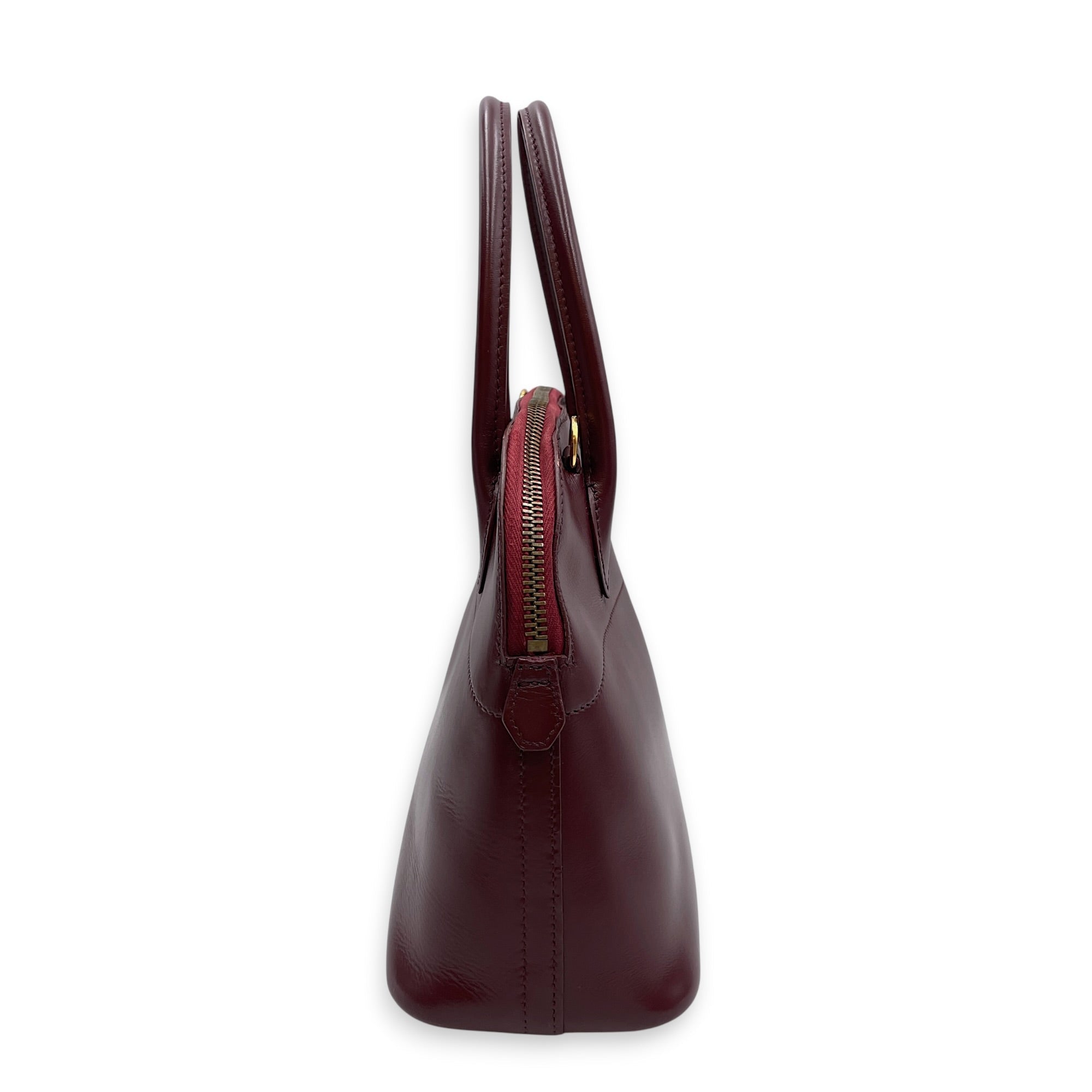 Bolide 27 Rouge H in Box Gold hardware CL2603-20245 4
