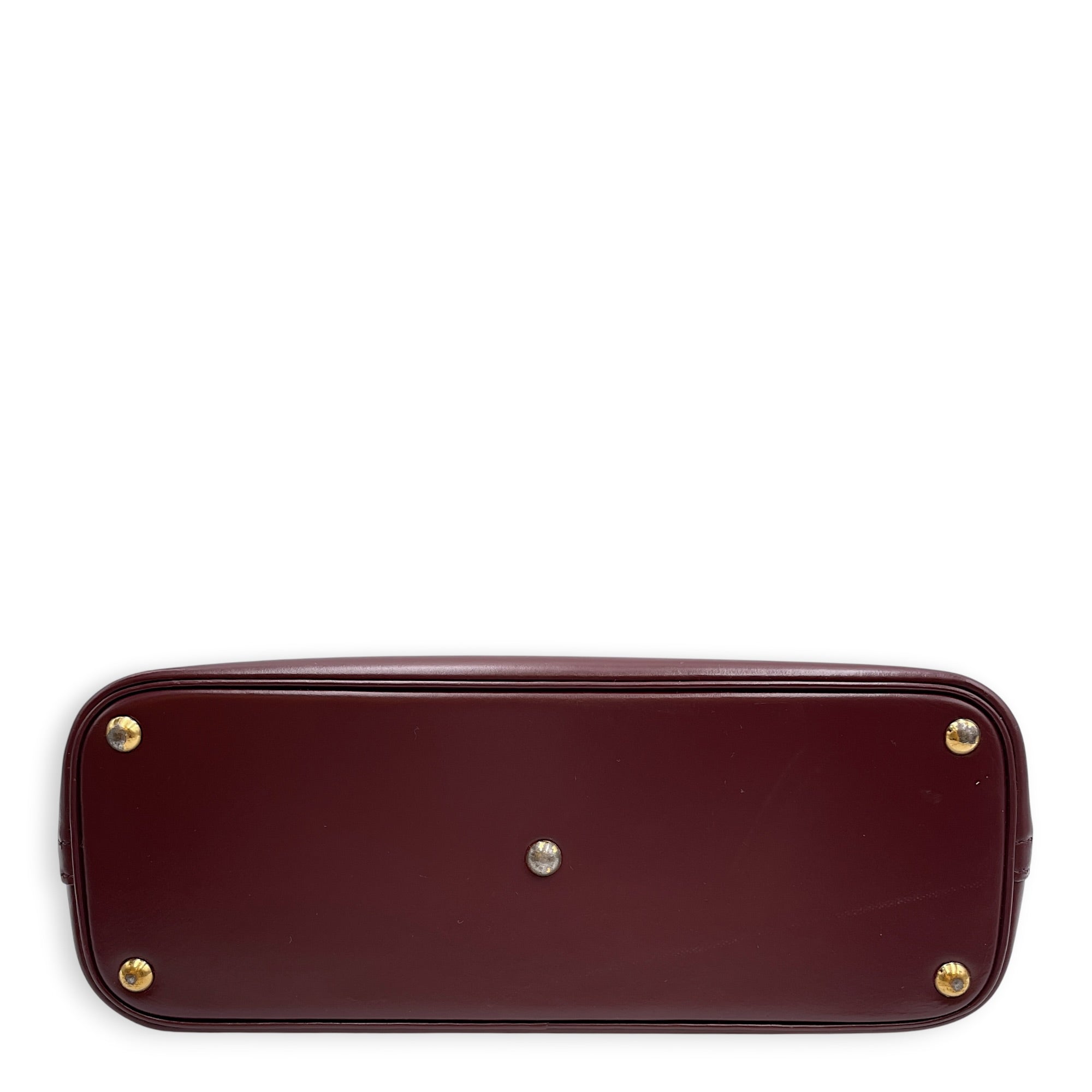 Bolide 27 Rouge H in Box Gold hardware CL2603-20245 5
