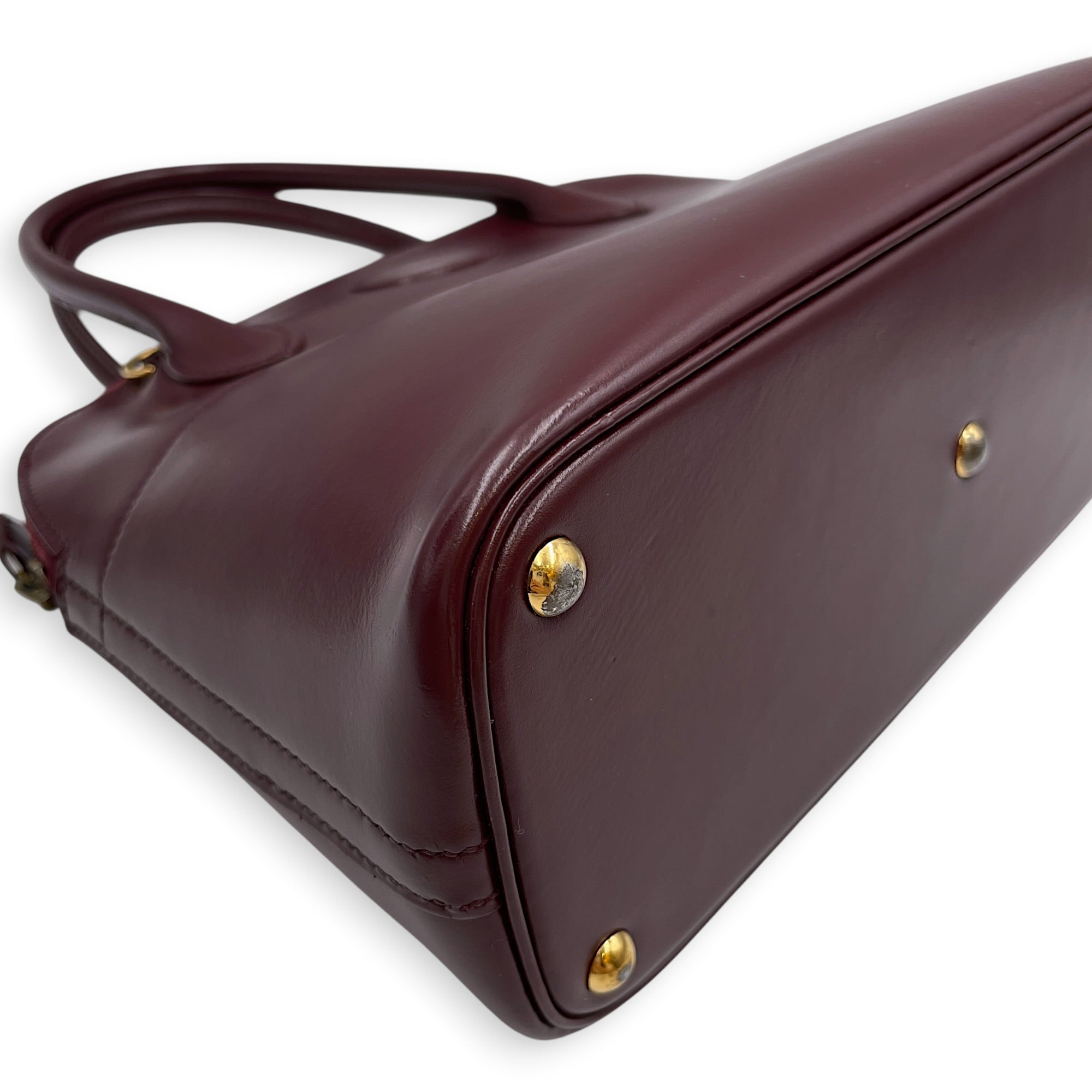 Bolide 27 Rouge H in Box Gold hardware CL2603-20245 7
