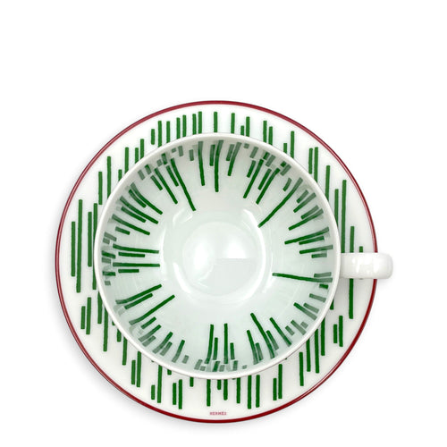 Hermès Hippomobile Tea Cup and Saucer n°2 Multi-colour Tableware CL2603-20250 3