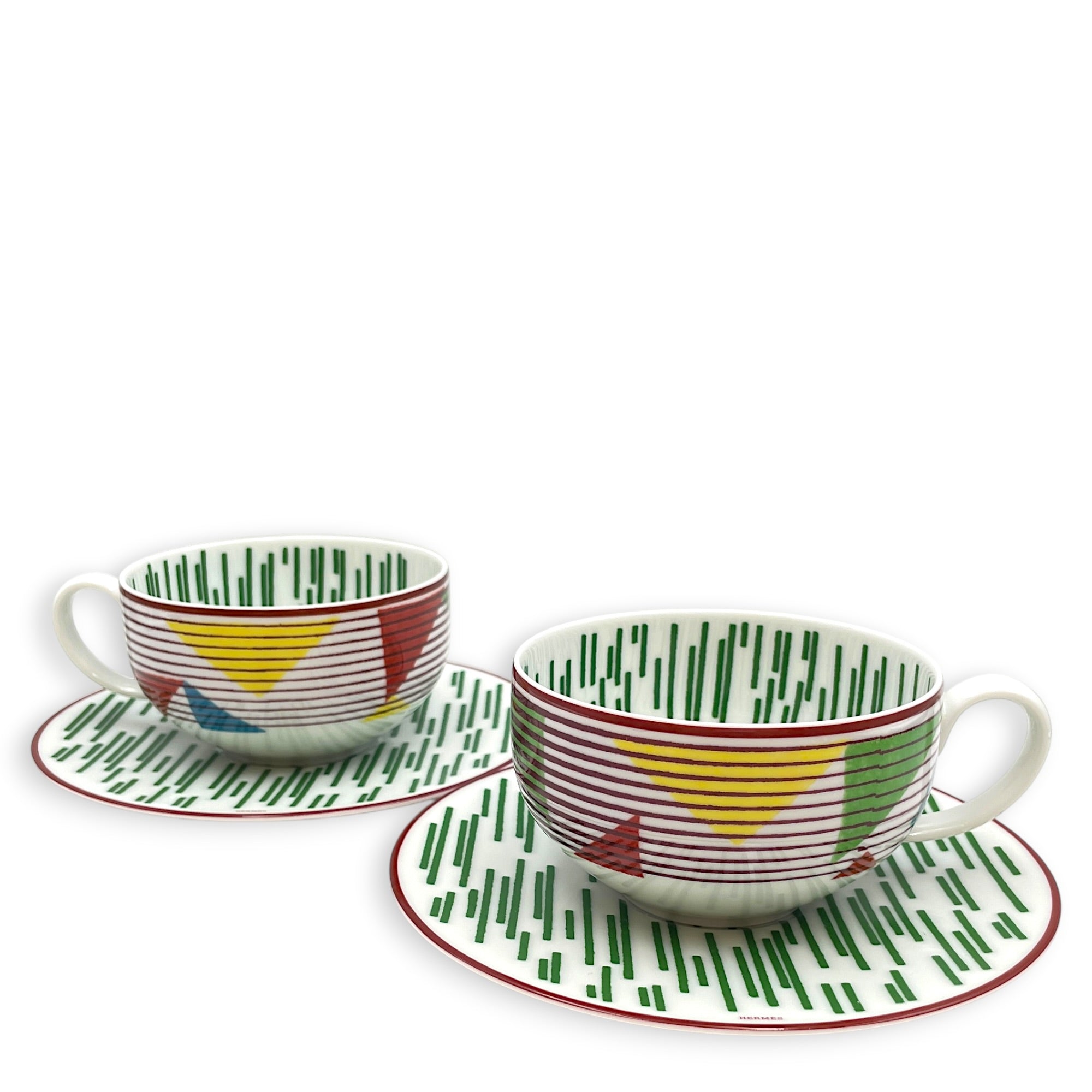Hermès Hippomobile Tea Cup and Saucer n°2 Multi-colour Tableware CL2603-20251 6