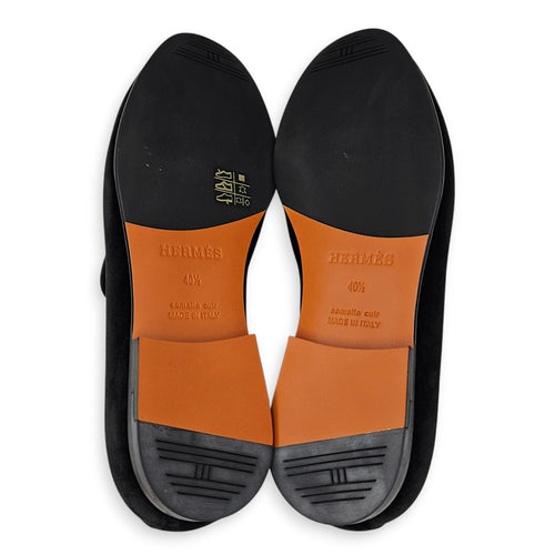 Kateo 40.5 Black Loafers in Velvet CL2603-20256 3