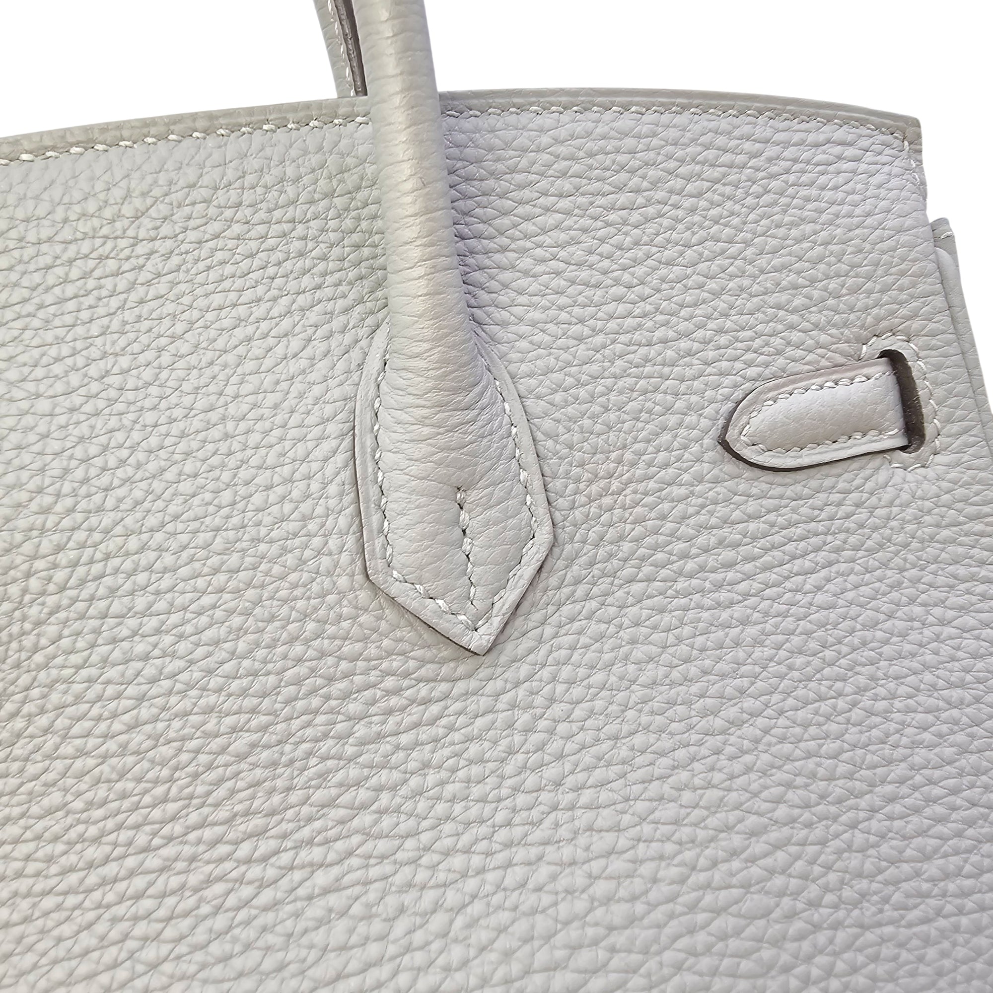 Birkin 25 Gris Mouette in Togo Gold hardware