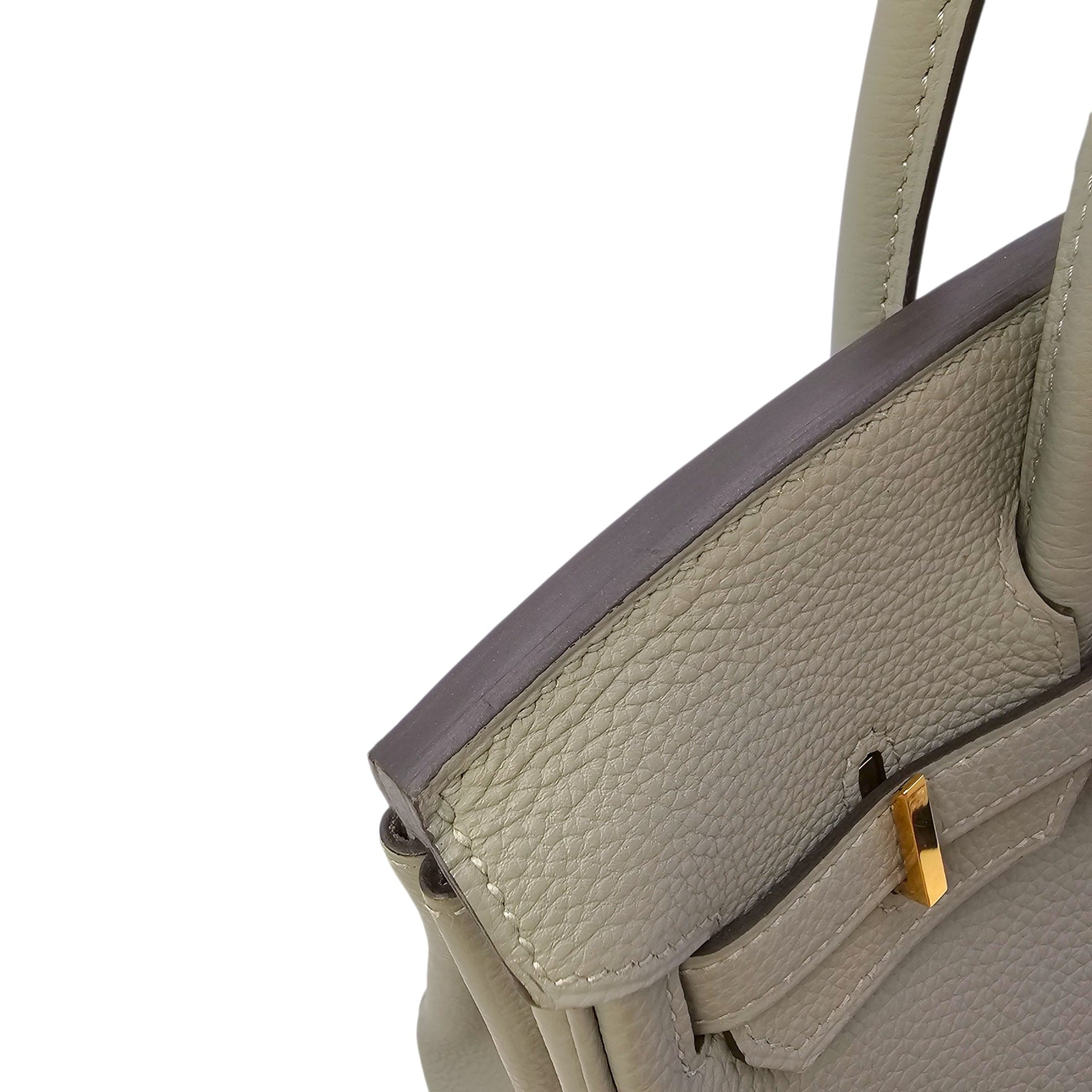 Birkin 25 Gris Mouette in Togo Gold hardware CL2603-20271 11