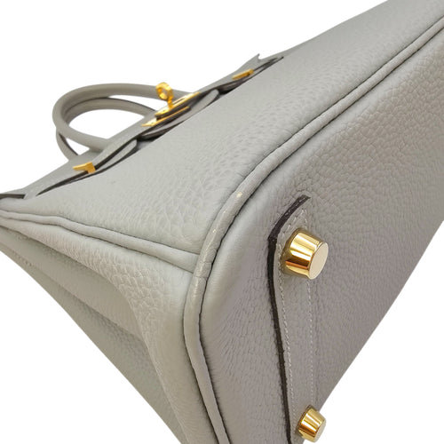 Birkin 25 Gris Mouette in Togo Gold hardware