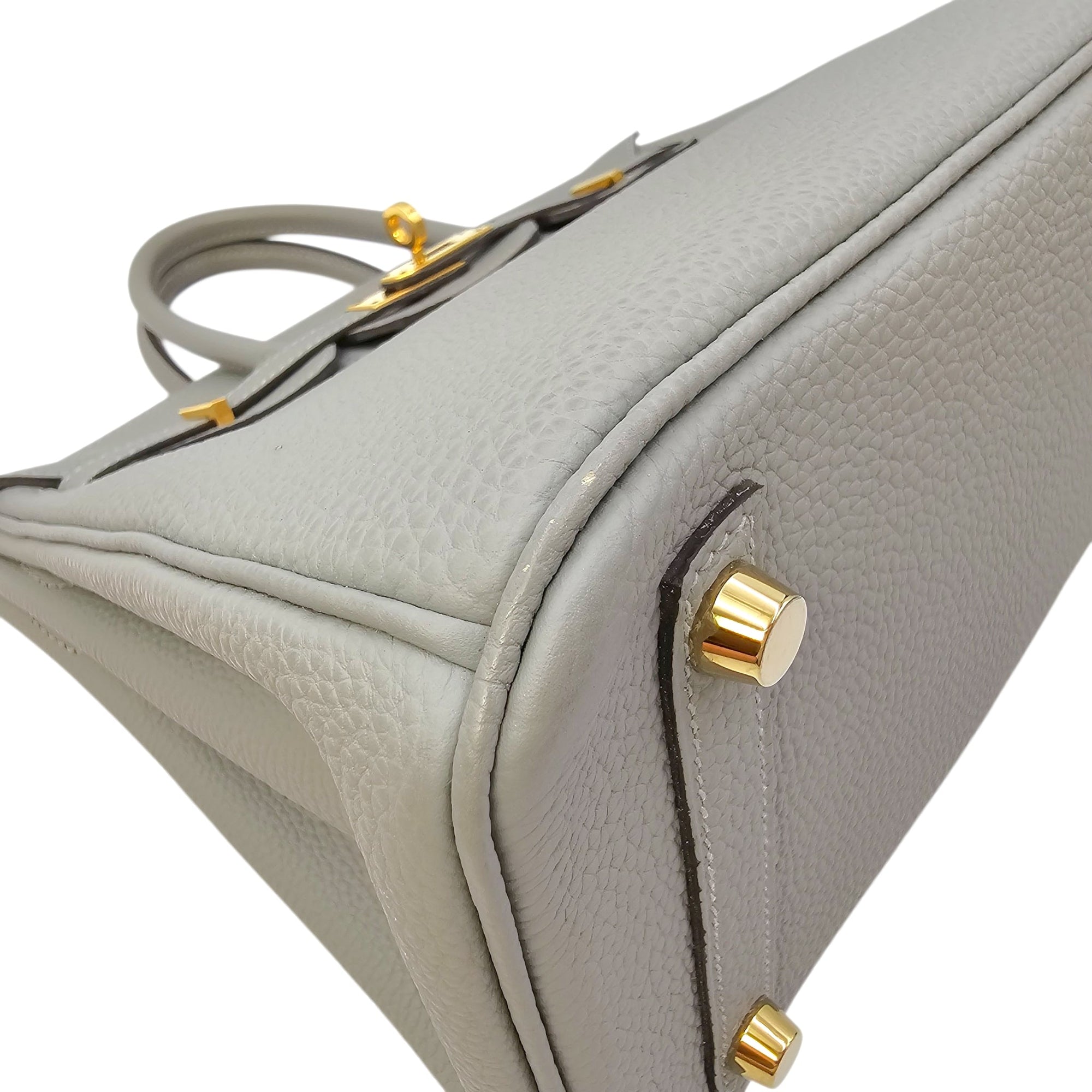 Birkin 25 Gris Mouette in Togo Gold hardware CL2603-20271 15