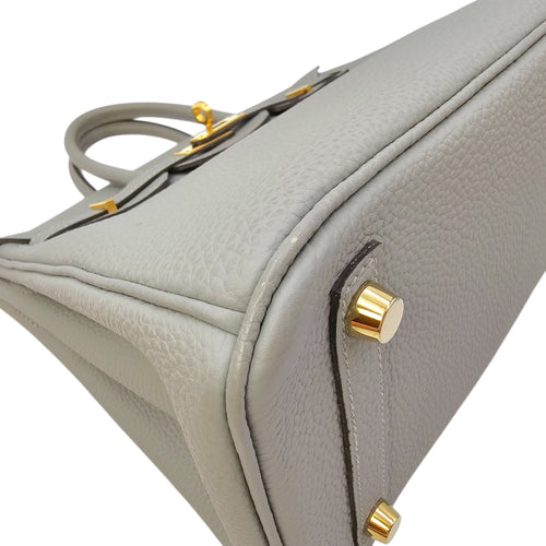 Birkin 25 Gris Mouette in Togo Gold hardware CL2603-20271 15